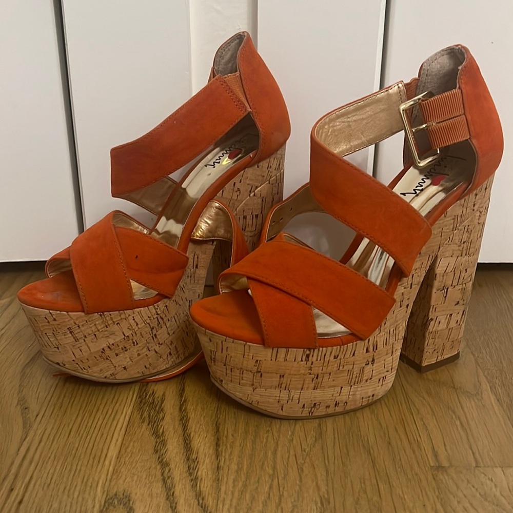 Luichiny platform vintage shoes
